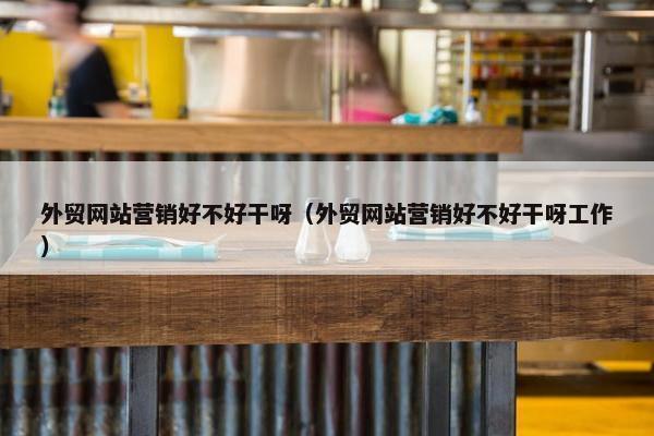 外贸网站营销好不好干呀（外贸网站营销好不好干呀工作）