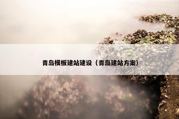 青岛模板建站建设（青岛建站方案）