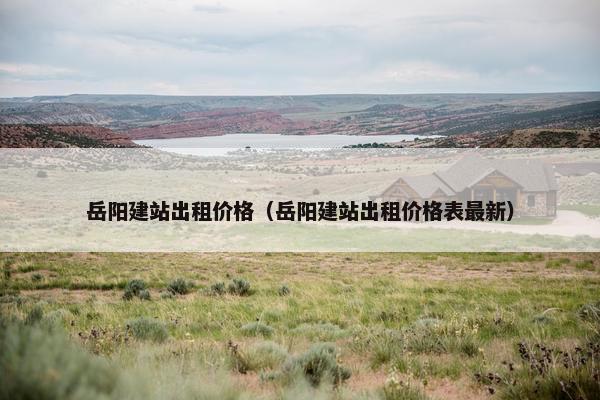 岳阳建站出租价格（岳阳建站出租价格表最新）