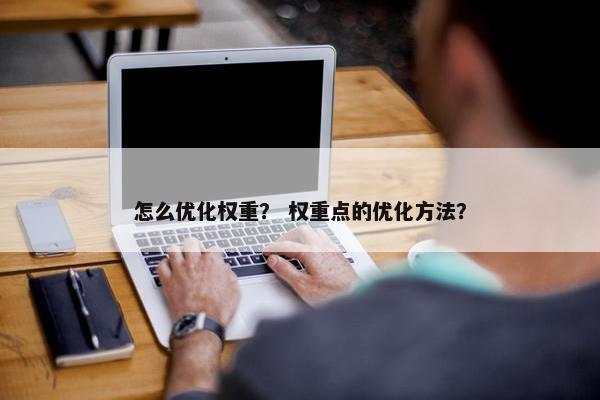 怎么优化权重？ 权重点的优化方法？