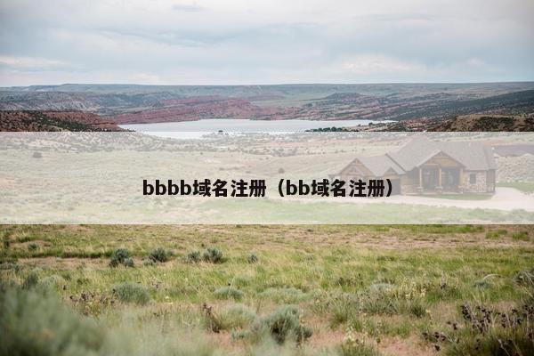 bbbb域名注册（bb域名注册）