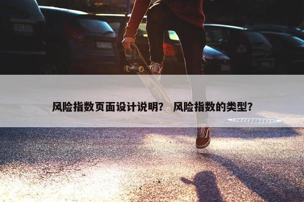 风险指数页面设计说明？ 风险指数的类型？
