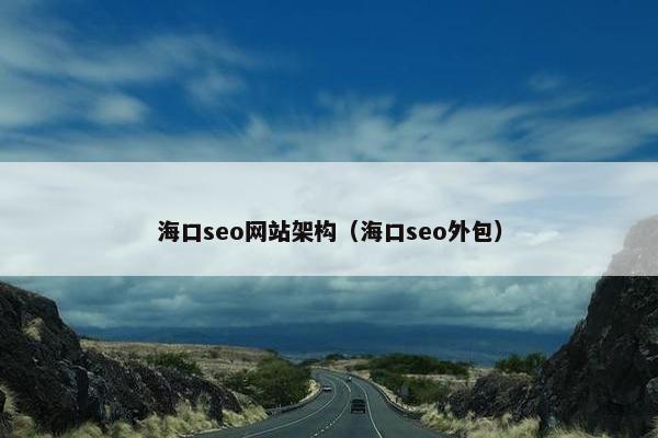 海口seo网站架构（海口seo外包）