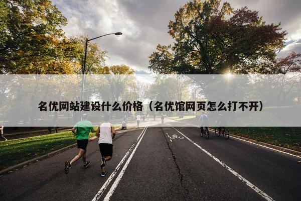 名优网站建设什么价格（名优馆网页怎么打不开）