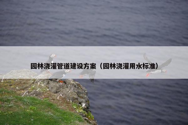 园林浇灌管道建设方案（园林浇灌用水标准）
