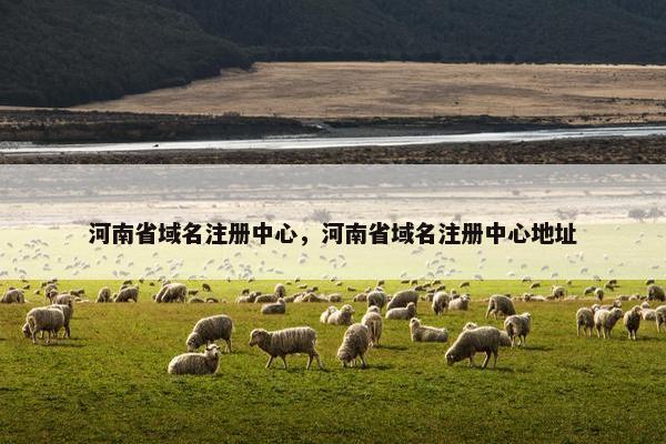 河南省域名注册中心，河南省域名注册中心地址