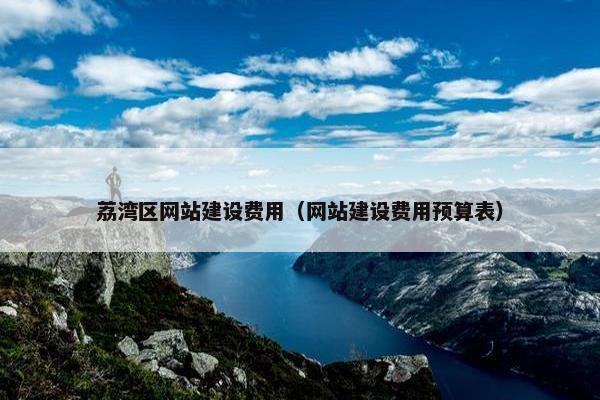 荔湾区网站建设费用（网站建设费用预算表）
