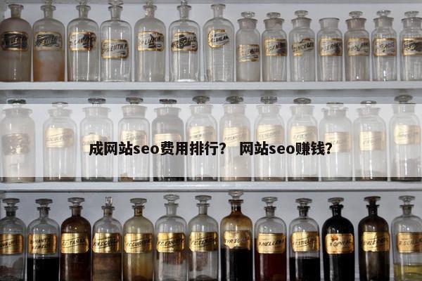 成网站seo费用排行？ 网站seo赚钱？