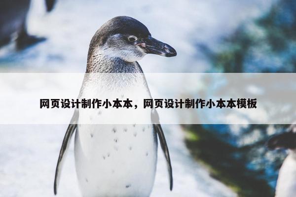 网页设计制作小本本，网页设计制作小本本模板