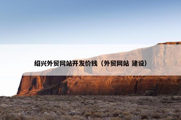 绍兴外贸网站开发价钱（外贸网站 建设）