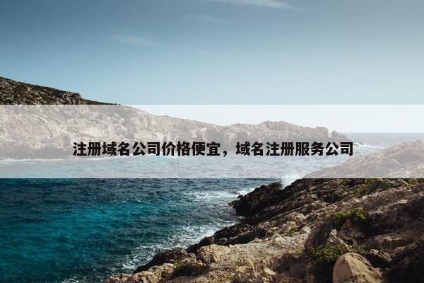 注册域名公司价格便宜，域名注册服务公司
