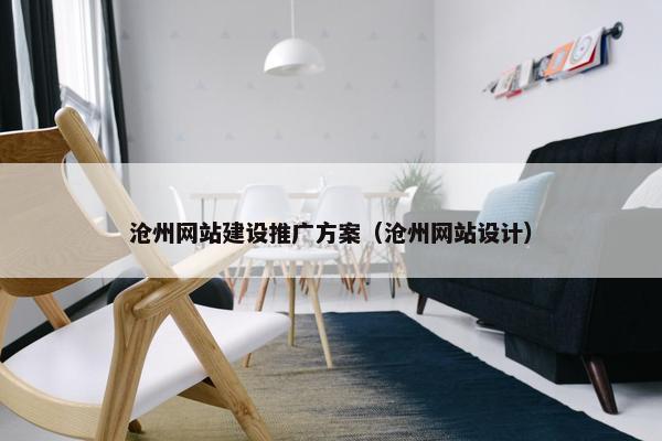 沧州网站建设推广方案（沧州网站设计）