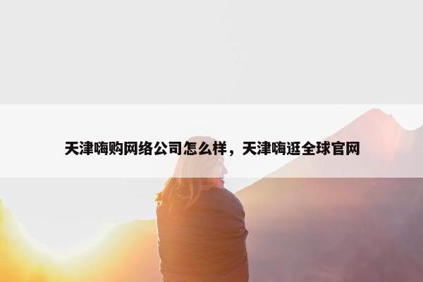 天津嗨购网络公司怎么样，天津嗨逛全球官网