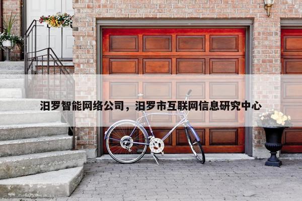 汨罗智能网络公司，汨罗市互联网信息研究中心