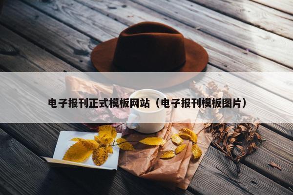 电子报刊正式模板网站（电子报刊模板图片）