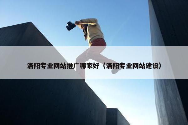 洛阳专业网站推广哪家好（洛阳专业网站建设）