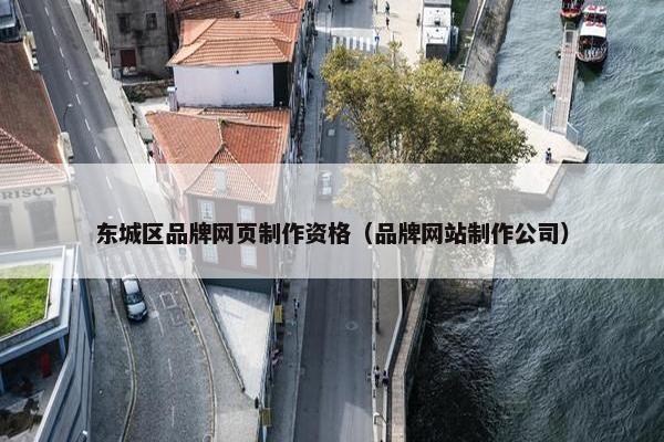 东城区品牌网页制作资格（品牌网站制作公司）