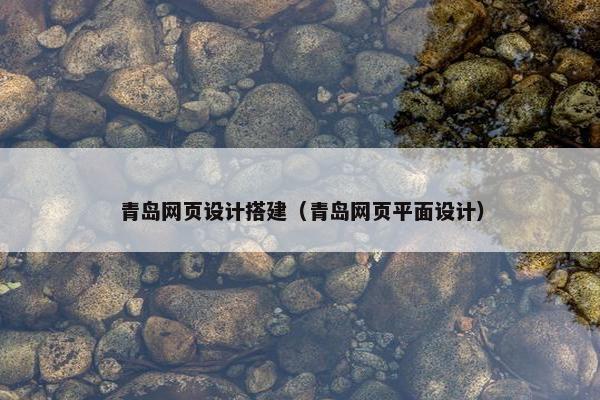 青岛网页设计搭建（青岛网页平面设计）