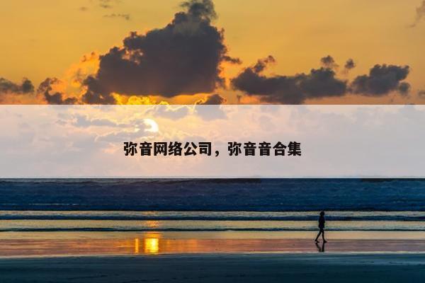 弥音网络公司，弥音音合集
