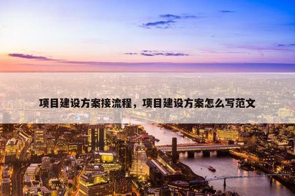 项目建设方案接流程，项目建设方案怎么写范文