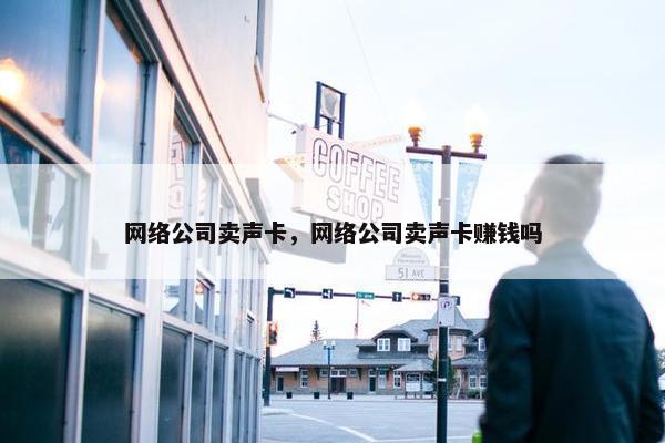 网络公司卖声卡，网络公司卖声卡赚钱吗