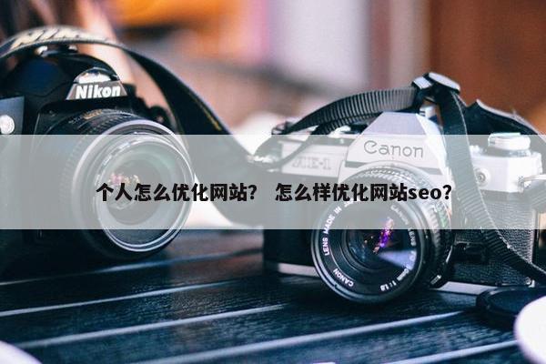 个人怎么优化网站？ 怎么样优化网站seo？