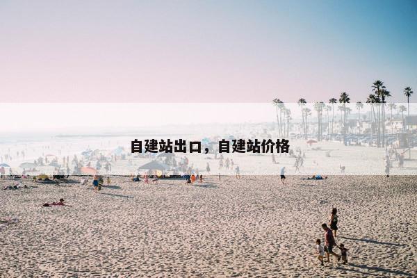 自建站出口，自建站价格