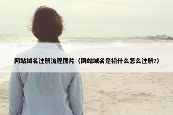 网站域名注册流程图片（网站域名是指什么怎么注册?）