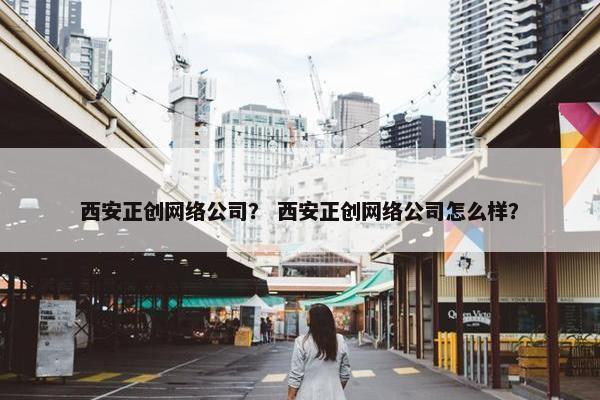 西安正创网络公司？ 西安正创网络公司怎么样？