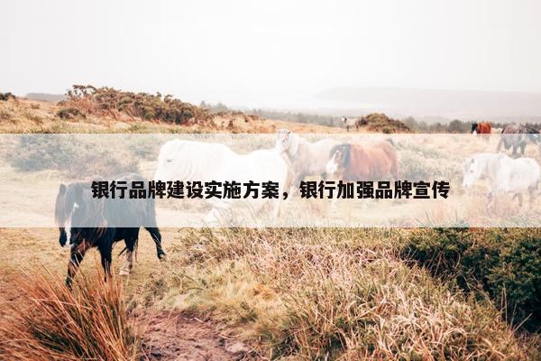 银行品牌建设实施方案，银行加强品牌宣传
