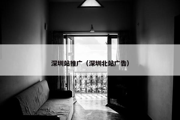 深圳站推广（深圳北站广告）