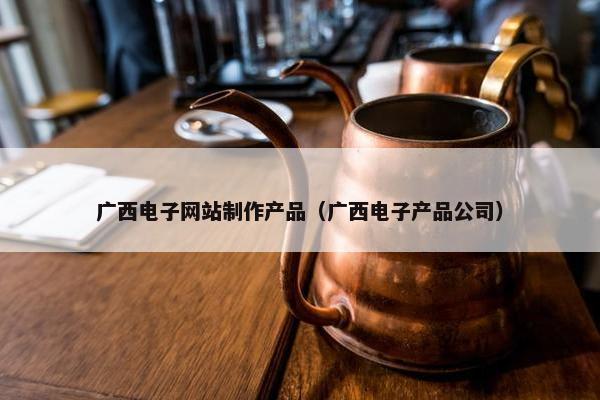 广西电子网站制作产品（广西电子产品公司）