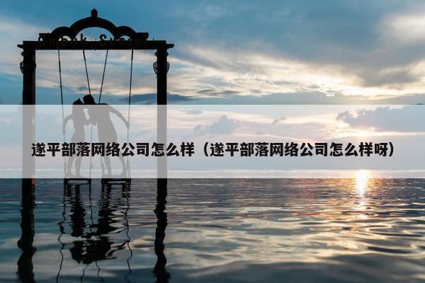 遂平部落网络公司怎么样（遂平部落网络公司怎么样呀）