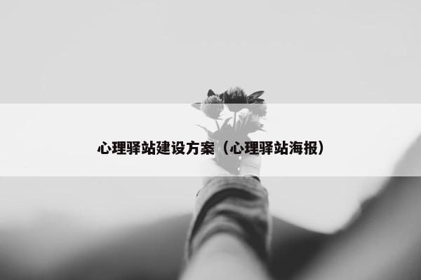 心理驿站建设方案（心理驿站海报）