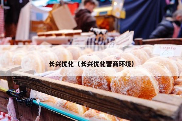 长兴优化（长兴优化营商环境）