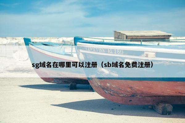 sg域名在哪里可以注册（sb域名免费注册）
