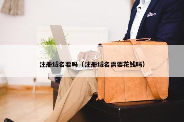 注册域名要吗（注册域名需要花钱吗）