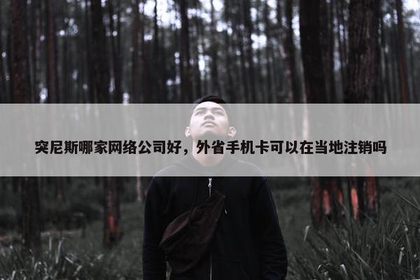 突尼斯哪家网络公司好，外省手机卡可以在当地注销吗