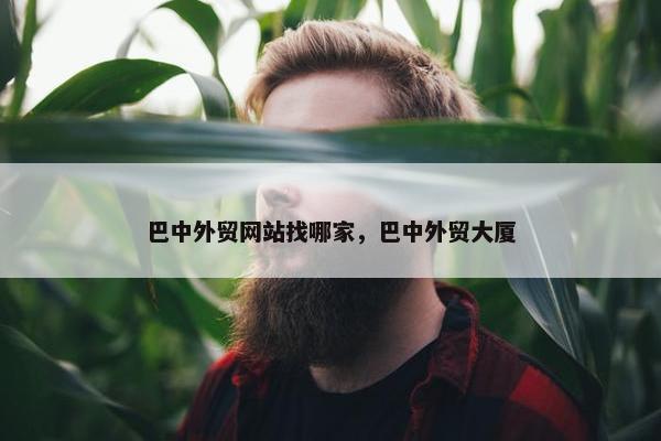 巴中外贸网站找哪家，巴中外贸大厦