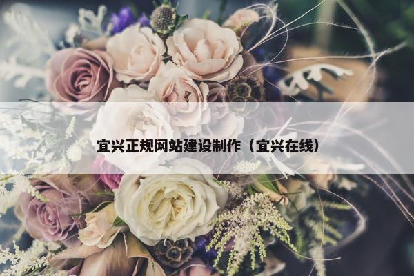 宜兴正规网站建设制作（宜兴在线）