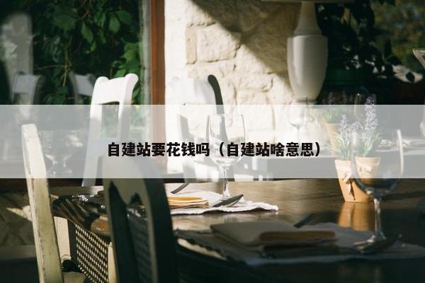 自建站要花钱吗（自建站啥意思）