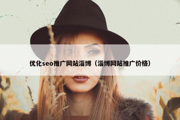 优化seo推广网站淄博（淄博网站推广价格）