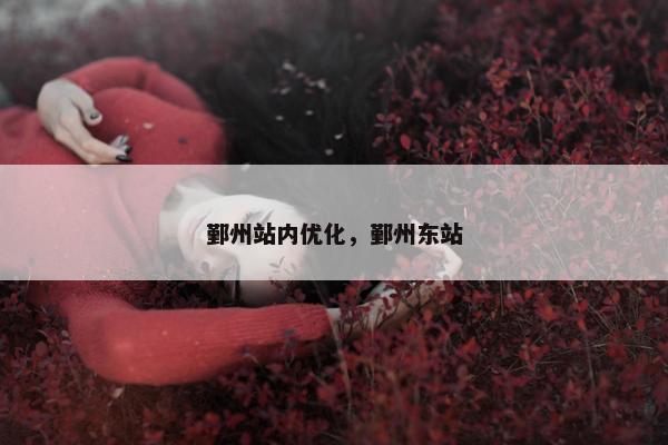 鄞州站内优化，鄞州东站