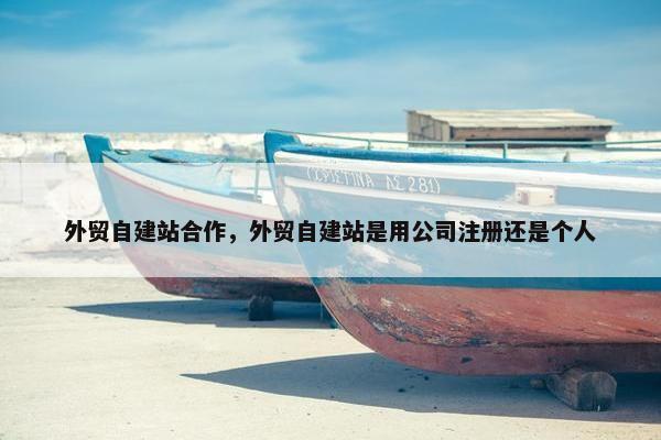 外贸自建站合作，外贸自建站是用公司注册还是个人