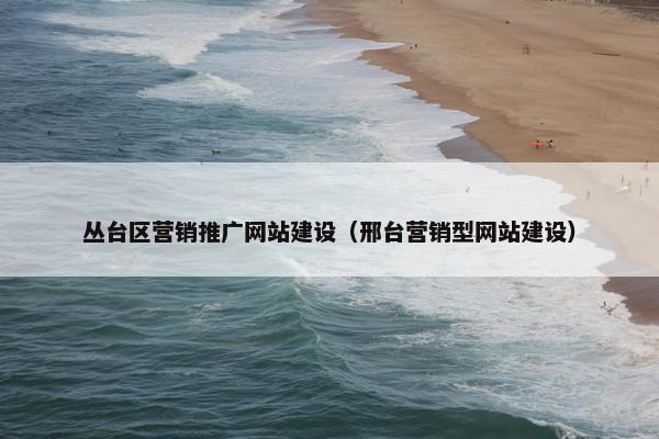 丛台区营销推广网站建设（邢台营销型网站建设）