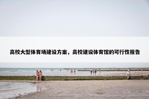 高校大型体育场建设方案，高校建设体育馆的可行性报告