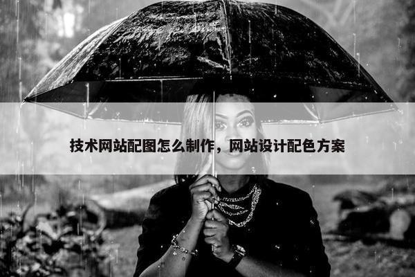 技术网站配图怎么制作，网站设计配色方案