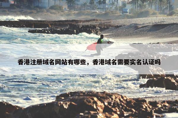 香港注册域名网站有哪些，香港域名需要实名认证吗