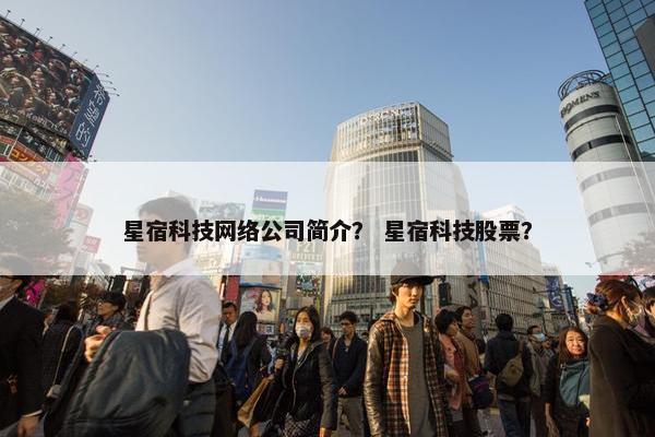 星宿科技网络公司简介？ 星宿科技股票？
