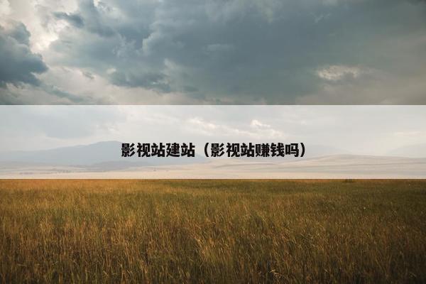 影视站建站（影视站赚钱吗）